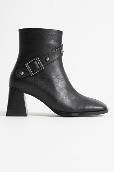 TRENDELLA Vera Women's Black Heeled Boots