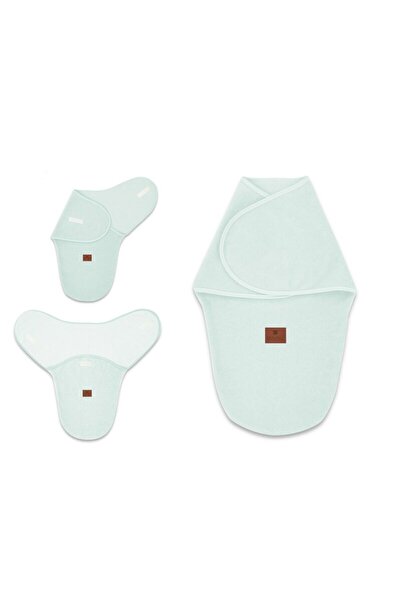 MimiNu Sistem de infasare, MimiNu, Pentru bebe, 0 - 3 luni, Din tesatura thermofrotte, Cold Mint