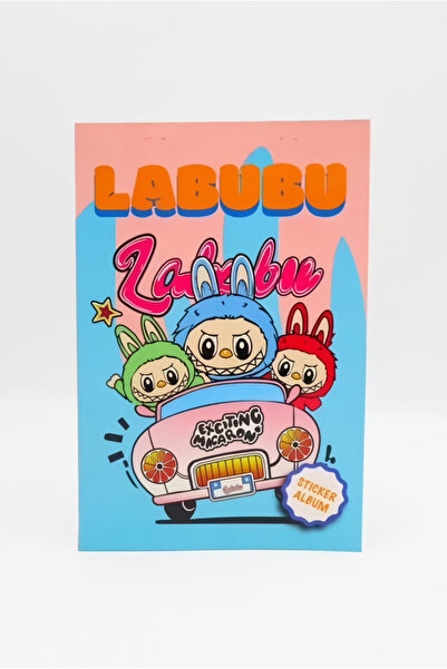 EFBUTİK Labubu Sticker Album Notebook