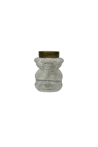 Gimihome Plastic jar 0.575 L with lid for honey