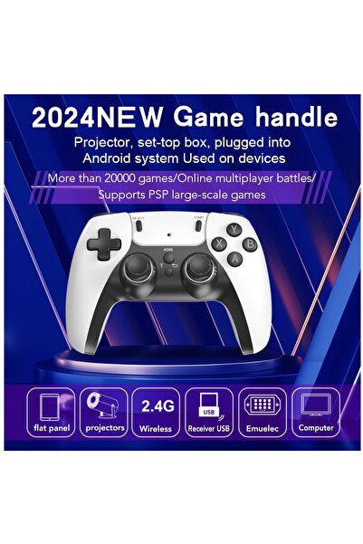 JUNGLEE HY01 2.4G WİRELESS DUAL CONTROLLER KABLOSUZ USB OYUN KOLU 2 ADET 64GB HAFIZA KARTI OYUN YÜKLÜ