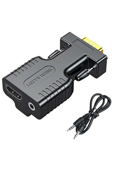 GENERAL'S HDMI to VGA Adapter Converter with 3.5mm Audio (HDTV)