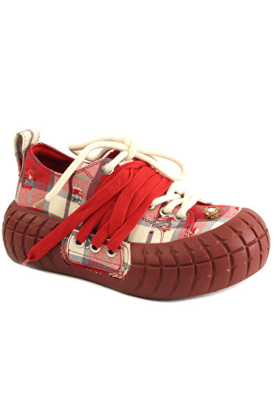 FEELİNG Women's fashion shoes TA546002-RED/PINK-35