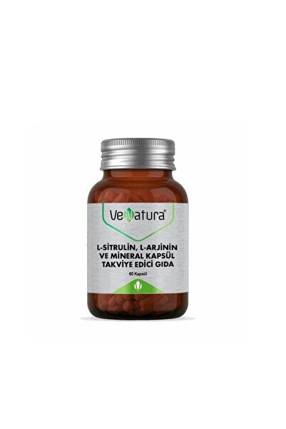 VeNatura L-Sitrulin ,L-Arjinin Ve Mineral 60 Kapsül