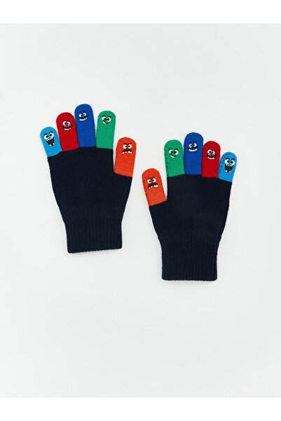 LC Waikiki Color Block Boys' Gloves (W5)