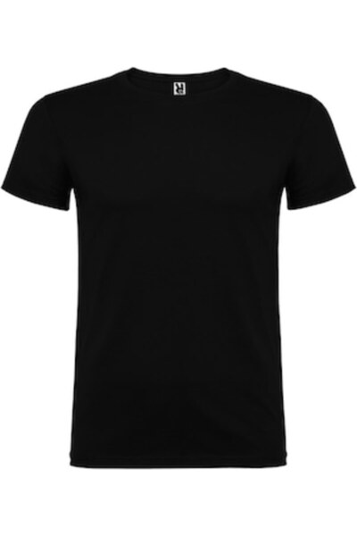 ROLY - Men's T-shirt, Beagle, 100% cotton, Black, S