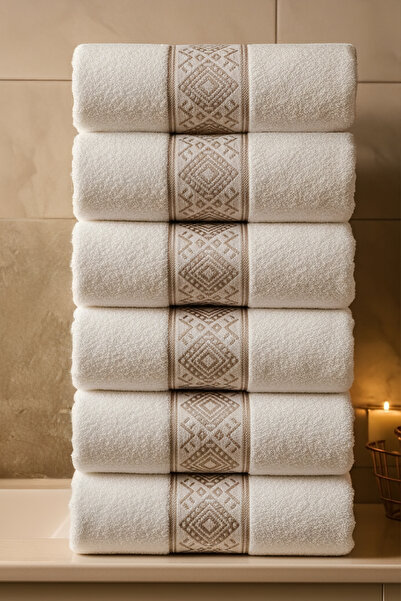 Lorateks منشفة سلطان 100% قطن 6 قطع 50×90 |   طقم مناشف |   طقم مناشف |   منش...