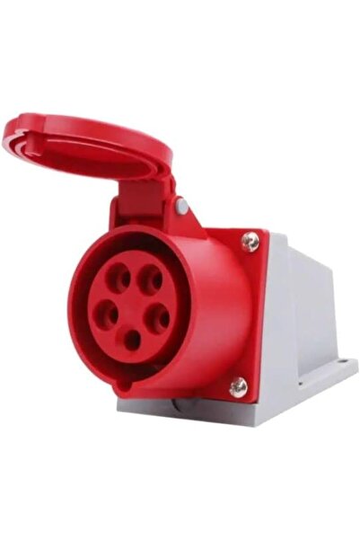 Raco مقبس حائط متعدد المقابس الصناعية مقاوم للماء IP44 (16 أمبير، 5 دبابيس، 380-415 فولت)