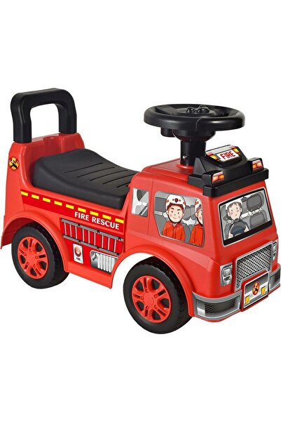Babymix Ride-on vehicle, Free2Move, Fire truck, With lights and sounds, 19-36 months, Red