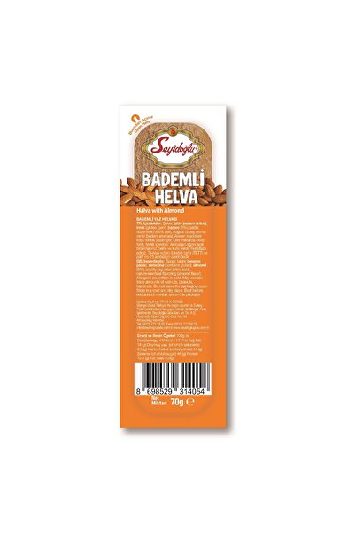 Seyidoğlu Summer Halva Almond 70 Gr