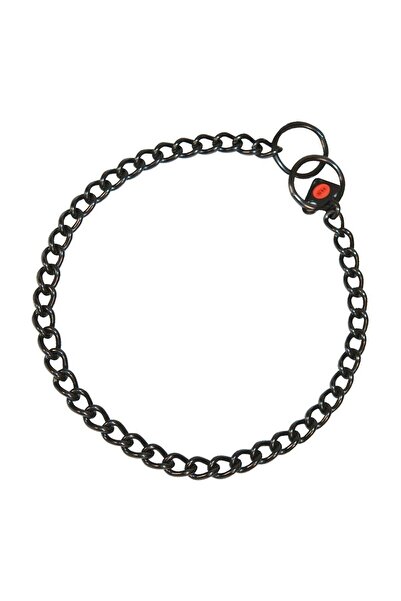 HS Sprenger Dog collar Black 2,5 mm Links Short (55 cm)