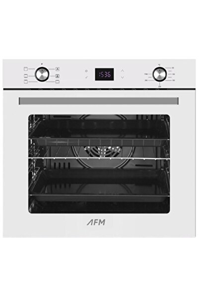 Ferre ve AFM tech Marka/ Beyaz Vitroseramik Elektrikli Ankastre Set ( D087 + V6-04 + FM7701 )