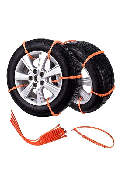 Avex Set of 10 Anti-Slip Strips for Car Tires, adjustable, length 93.5 cm