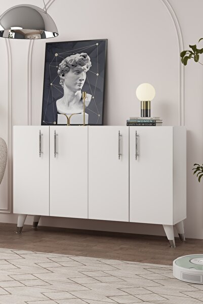 DEMONTE DECOR 8190KM-128DD KONSOL,KAHVE KÖŞESİ,AYAKKABILIK,OFİS EVRAK DOLABI,MUTFAK KİLER DOLABI,TV ÜNİTESİ-BG