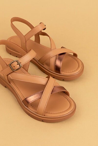 Gondol Γνήσιο δέρμα άνετα καθημερινά σανδάλια asy.955 Ταν