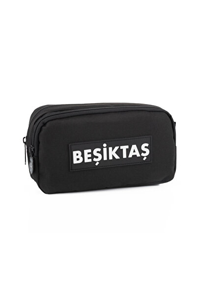 Kartal Yuvası BEŞİKTAŞ SİYAH BEYAZ GARNİ KALEM ÇANTASI