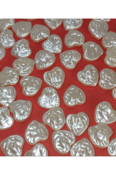 Mutlu Bujiteri Hobi Aksesuar 40 قطعة من خرز اللؤلؤ الأكريليك اللؤلؤي على شكل ...