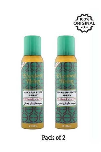 Elizabeth Helen Make-Up Fixer Spray Packaging May Vary Clear 2 Pcs
