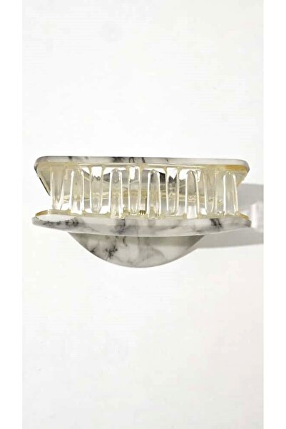 cityvision Korean Style Gray Color Semi Oval 9cm Women's Hairpin - Stylish and Durable