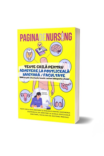 Pagina de Nursing Teste grilă pentru Admitere la Postliceală sanitară sau facultate