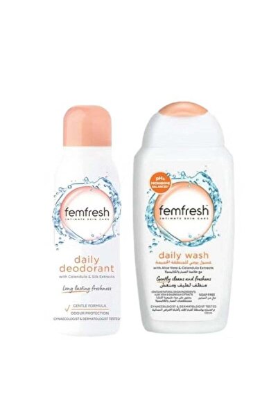 Femfresh Wash and Spray for intimate areas