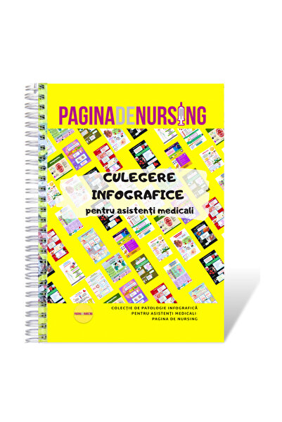 Pagina de Nursing Culegere infografice pentru asistenți medicali, ediția 2023...