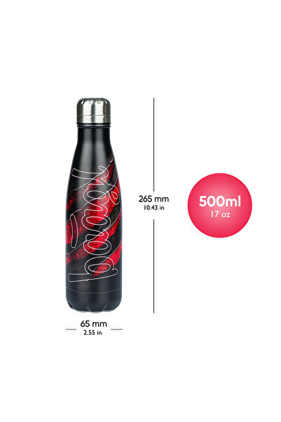 Baagl Thermo bottle with metal lid Volcano, 500 ml