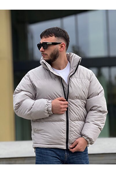 KINGAF Чоловічий пуховик з візерунком