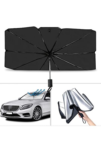 Modifiyum Katlanabilir Oto Araba Güneşlik Şemsiye Tip Cam Güneş Önleyici