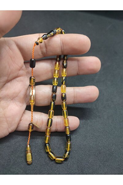 İskeçe Exclusive Serdal Mediterranean Masterpiece Double Layer Polished Ankle Length (Small Size) Tightening Amber Certified 8618