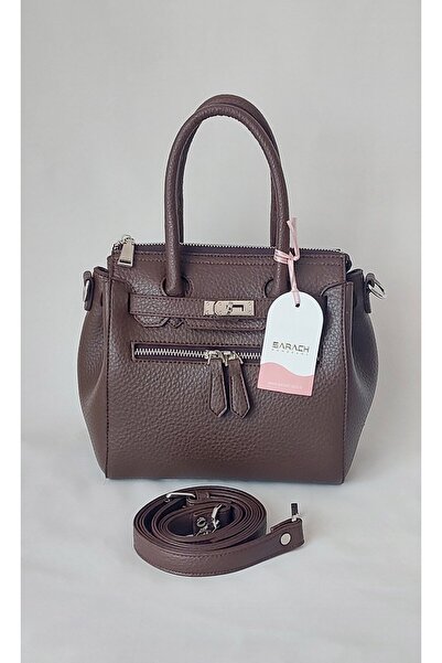 SARACH 261SV828 Model Marka Kahve Renk El ve Omuz Çantası