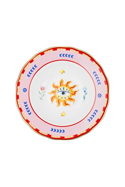 Baci Milano Mamma Mia Eye Patterned Plate 22 cm