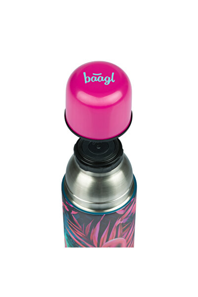Baagl Thermo bottle Flamingos, 550 ml