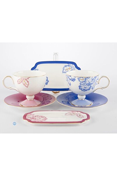 Mikasa Moor 6 Parça 2 Kişilik Eloria Porselen Çay Fincanı 240 cc