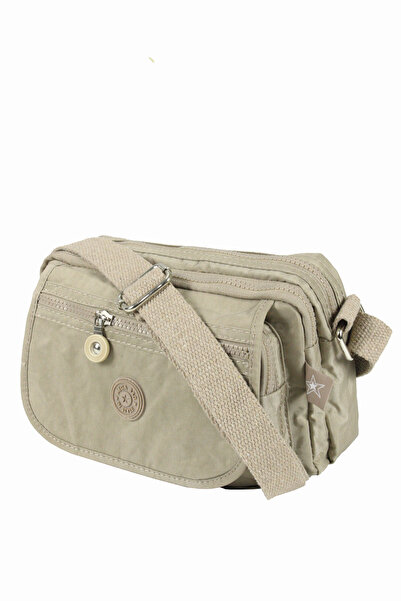 MEGA BAG 215 Kipling Fabric Women's Crossbody Bag Light Mink