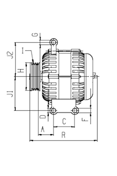 HC Cargo Generator / Alternator Citroen Jumper 2 Bus/Jumper 2 Caroserie/Jumpe...