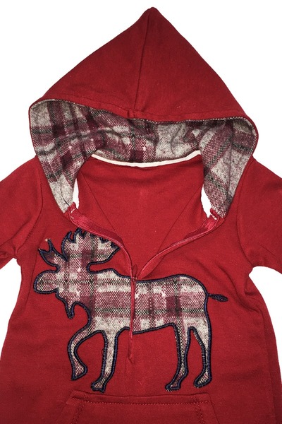 MAİBELLA Jumpsuit with boots, Reindeer print