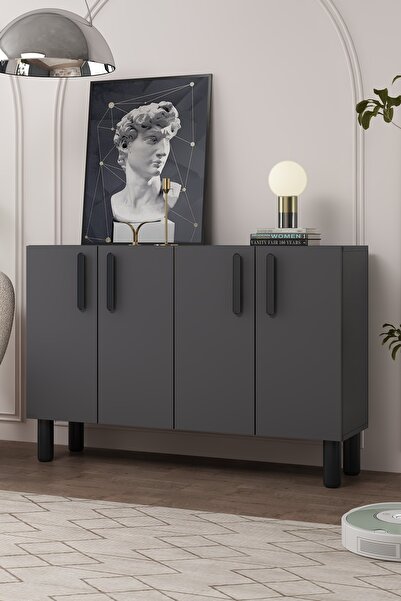 DEMONTE DECOR 8192KM-128DD KONSOL,KAHVE KÖŞESİ,AYAKKABILIK,OFİS EVRAK DOLABI,MUTFAK KİLER DOLABI,TV ÜNİTESİ-AS