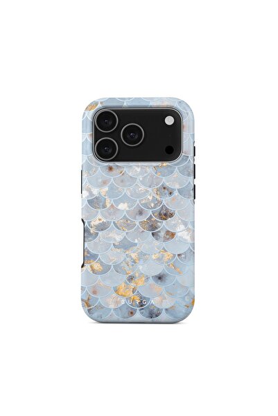 BURGA جراب هاتف متوافق مع iPhone 17 PRO MAX، هجين من طبقتين من السيليكون الصل...