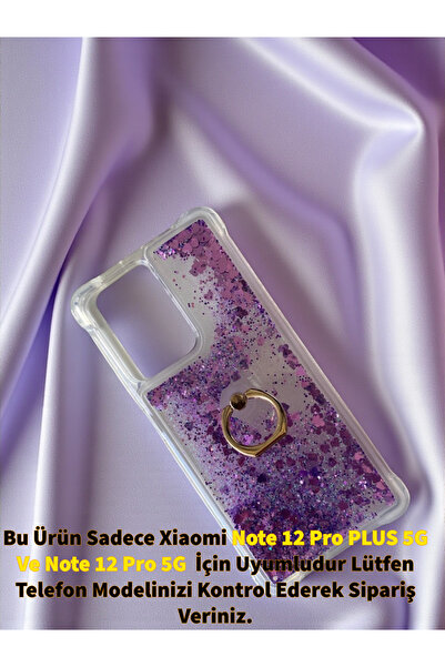 Merwish Redmi Note 12 Pro Plus 5G Ve Note 12 Pro 5G Uyumlu Sulu Simli Yüzüklü...