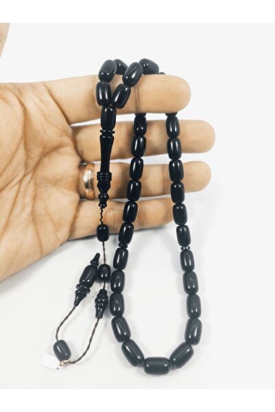 İskeçe Exclusive Ayhan Turan Masterpiece Transparent Delim Double Layer Polished Ring Imame Bakelite Certified 8633