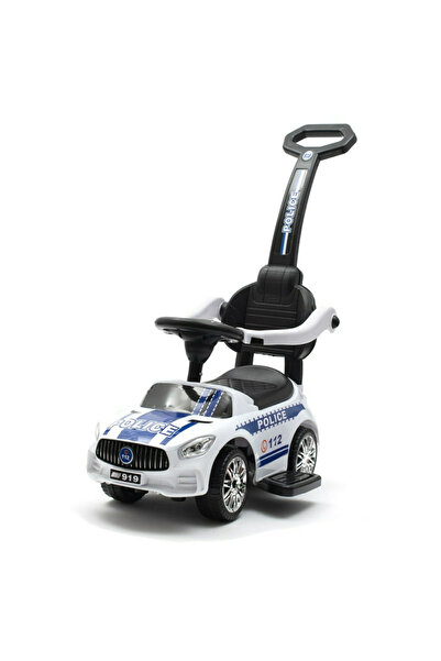 Babymix Push car, Baby Mix, Police, With side protections, With melodies and horn