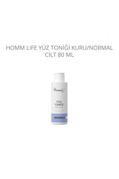 Homm Bitkisel Yüz Toniği Kuru-Normal Cilt 80ml.