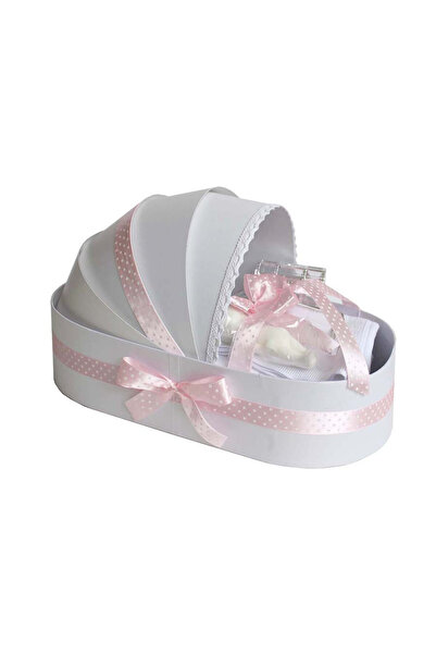 BebeNou Set botez roz Denikos® 137 NKO1692 pentru fete