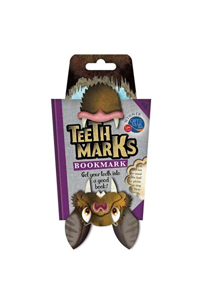 İF TeethMarks Σελιδοδείκτες Βιβλίου Σημειωτής Βιβλίων Νυχτερίδα Κουτάβι