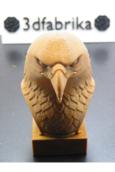 MODA تمثال ديكور على شكل نسر - تمثال طاولة مطبوع بتقنية ثلاثية الأبعاد