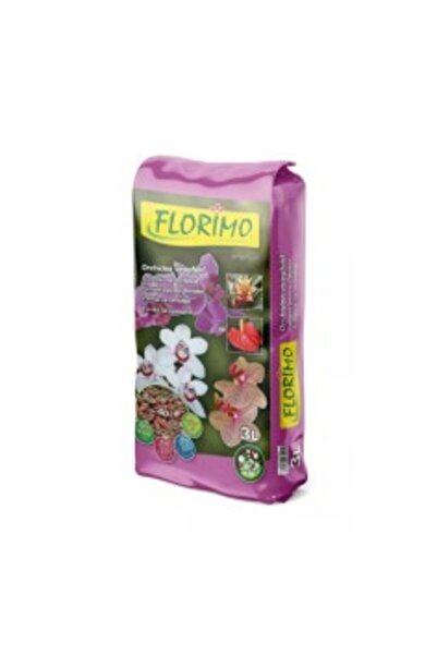 Florimo potting soil for orchids, 3 L bag, pH 4.69