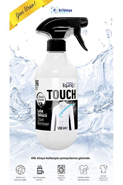 Equinox TOUCH ENZİMLİ LEKE SÖKÜCÜ (HALI LEKE SÖKÜCÜ, RENKLİ / BEYAZ ÇAMAŞIR - AYAKKABI LEKE ÇIKARICI)