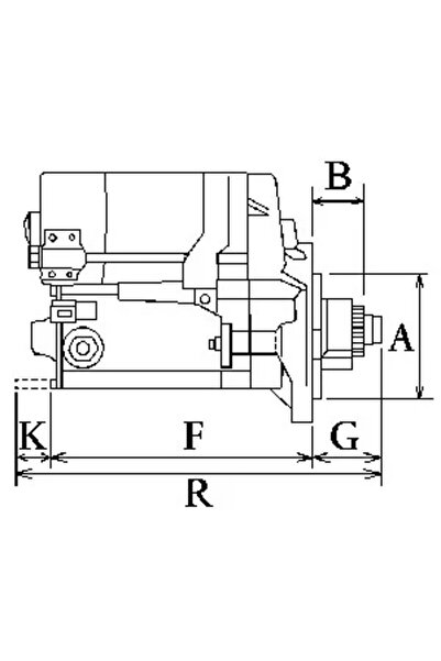 HC Cargo Starter Toyota Fortuner/Hilux 7 Pick-Up/Hilux 7 Platform/Chassis