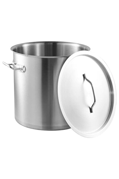 Kinghoff Stainless steel pot with lid, 25 liter capacity, 32 cm,